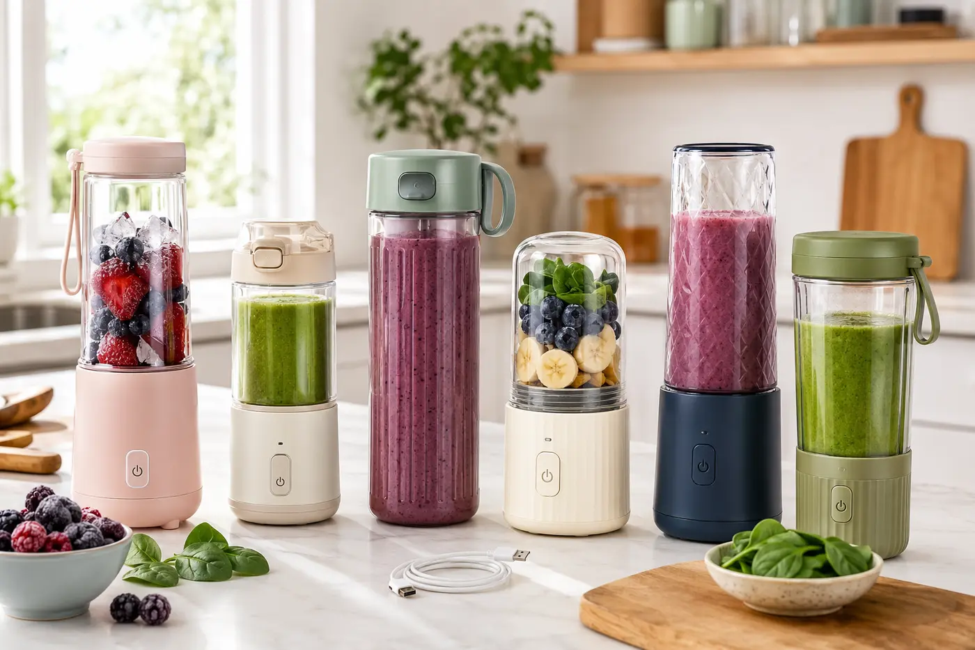 6 Best Portable Blenders for Smoothies in 2026