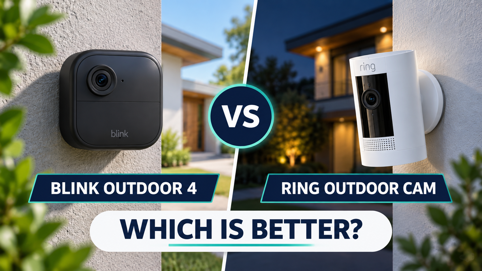 Blink Outdoor 4 vs Ring Outdoor Cam: Which Security Camera Is Better in 2026?