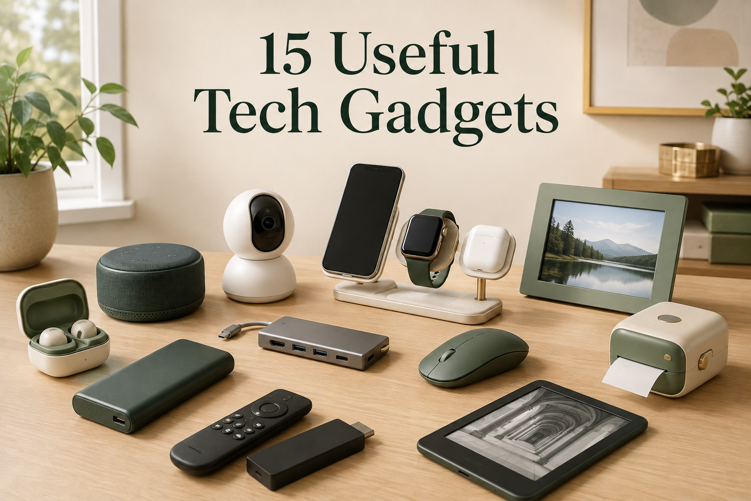 15 Useful Tech Gadgets That Make Everyday Life Easier